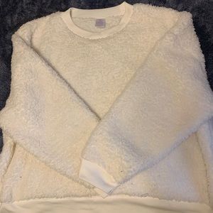 Fuzzy sweater